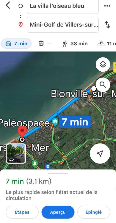 La Villa L'Oiseau Bleu Proche De La Plage Et De Deauville !!! Awards 2025 Blonville-sur-Mer Exteriör bild