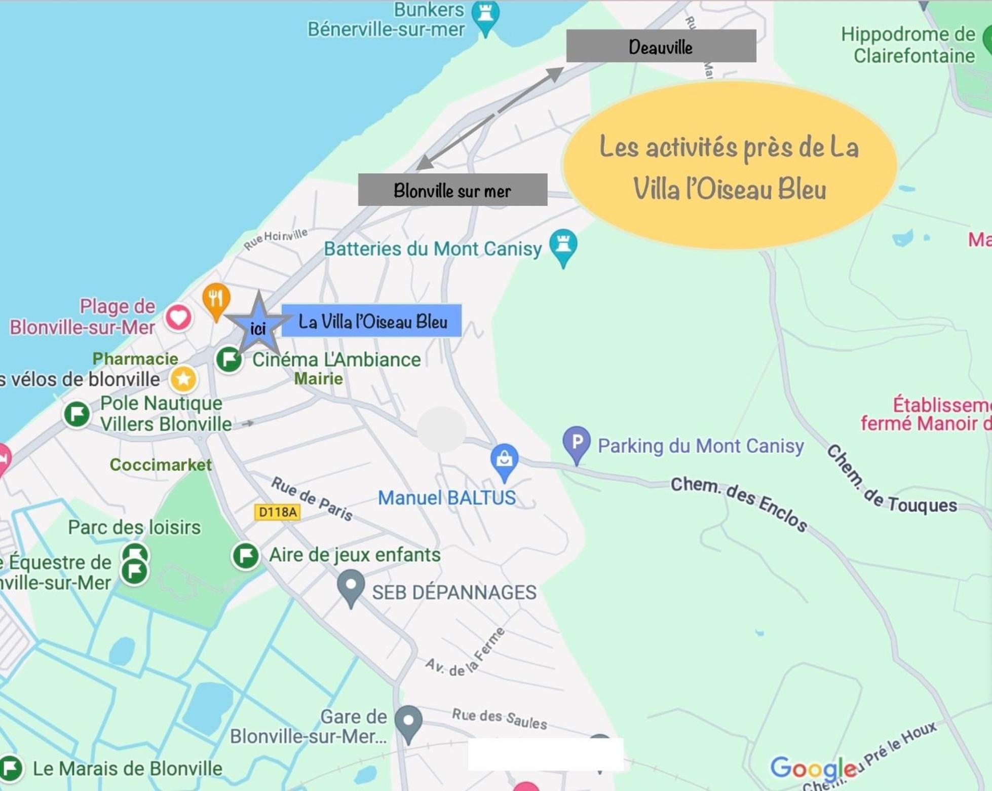 La Villa L'Oiseau Bleu Proche De La Plage Et De Deauville !!! Awards 2025 Blonville-sur-Mer Exteriör bild